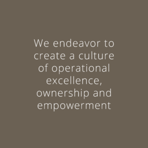 At Cascadia Healthcare we endeavor to create a culture of operational excellence, ownership and empowerment.
